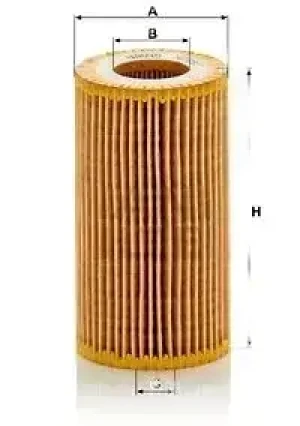 Filtr oleju hu 718/1 k MERCEDES-BENZ SPRINTER B903 MANN-FILTER