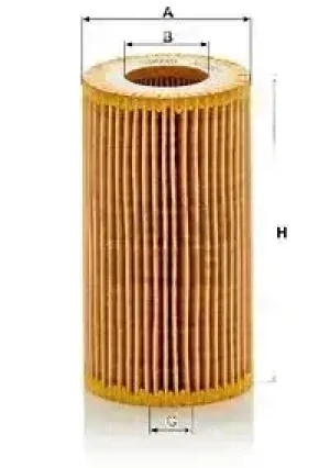Filtr oleju hu 718/1 z ROVER 75 MANN-FILTER