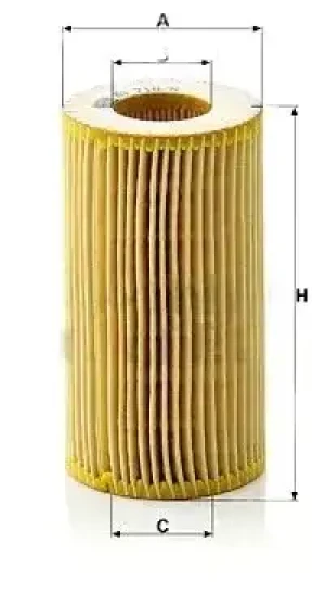 Filtr oleju hu 718/6 x HONDA CR-V II MANN-FILTER