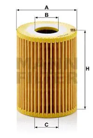 Filtr oleju hu 719/3 x OPEL ANTARA A MANN-FILTER