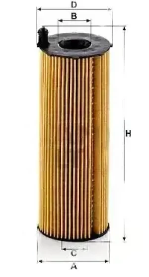 HU 8003 x MANN-FILTER Filtr oleju hu 8003 x