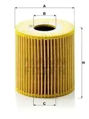 Filtr oleju hu 819 x VOLVO C70 I MANN-FILTER