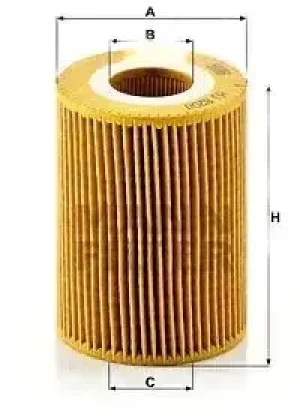 Filtr oleju hu 820/1 y CHEVROLET TRAX MANN-FILTER