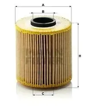 Filtr oleju hu 921 x BMW 3 E30 MANN-FILTER