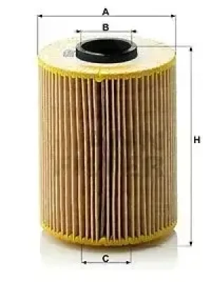 Filtr oleju hu 926/3 x BMW 3 E36 MANN-FILTER