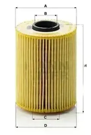 Filtr oleju hu 926/4 x BMW Z3 E36 MANN-FILTER