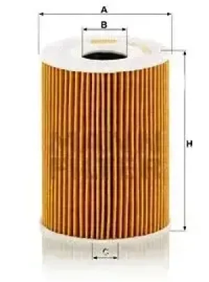 Filtr oleju hu 926/5 z BMW 3 E90 MANN-FILTER
