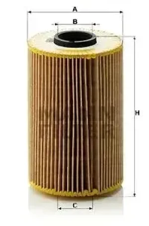 Filtr oleju hu 930/3 x BMW 5 E28 MANN-FILTER