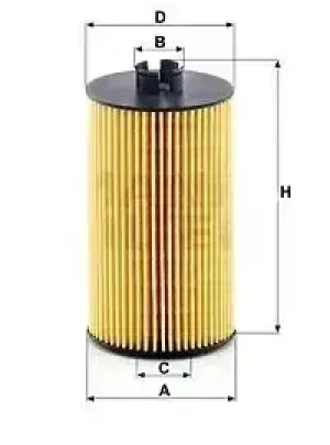 HU 931/6 x MANN-FILTER Filtr oleju hu 931/6 x