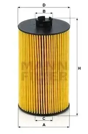 HU 931/7 x MANN-FILTER Filtr oleju hu 931/7 x