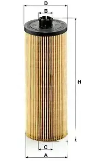 filtr oleju deutz fahr agrotron HU 947/2 x MANN-FILTER