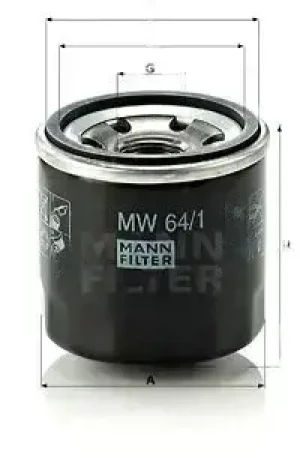 Filtr oleju HONDA CB MANN-FILTER