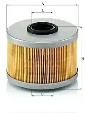 1.9 DTi Filtr paliwa p 716/1 x RENAULT MEGANE MANN-FILTER