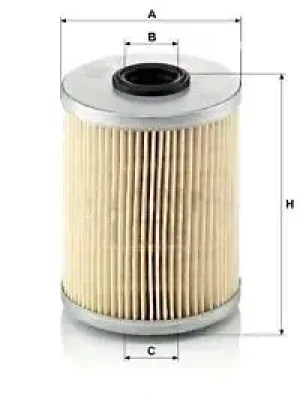 dCi 100, dCi 125, dCi 145 Filtr paliwa p 718 x NISSAN NV400 MANN-FILTER