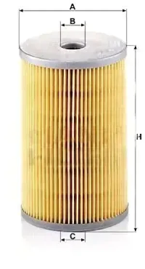 1.8 D Filtr paliwa p 725 x CITROËN C15 Kombi MANN-FILTER