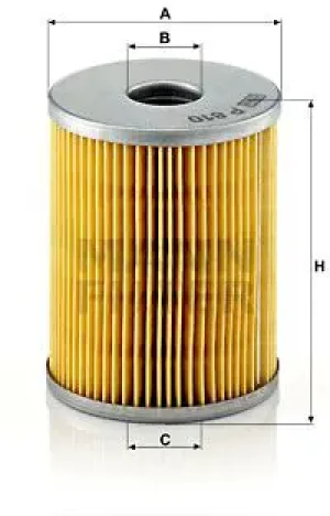 P 810 x MANN-FILTER Filtr paliwa p 810 x