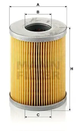 3.5 (D1) Filtr paliwa p 824 x MG MGB GT MANN-FILTER