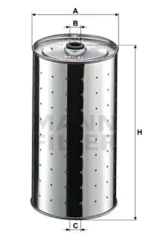 Filtr oleju pf 1190 x MERCEDES-BENZ LP MANN-FILTER