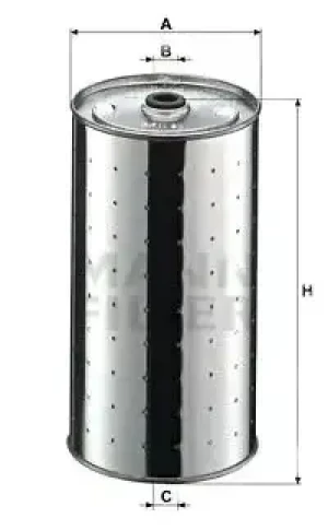 Filtr oleju pf 1190 x MERCEDES-BENZ O 309 MANN-FILTER