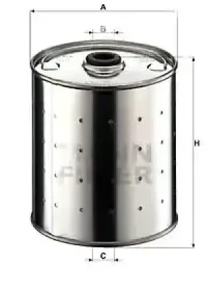 Filtr oleju pf 925 x MERCEDES-BENZ HECKFLOSSE W110 MANN-FILTER