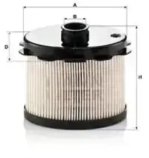 1.9 D Filtr paliwa pu 1021 x CITROËN XSARA MANN-FILTER