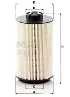 8900 Filtr paliwa pu 1058/1 x VOLVO 8900 MANN-FILTER