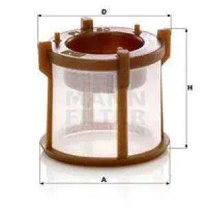 PU 50 z MANN-FILTER Filtr paliwa pu 50 z
