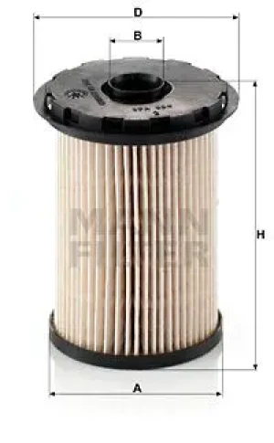 PU 731 x MANN-FILTER Filtr paliwa pu 731 x