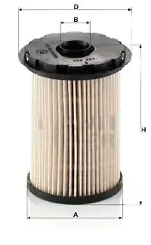 2.5 DTI, 2.0 CDTI, 1.9 DTI, 2.5 CDTI, 1.9 DI Filtr paliwa pu 731 x OPEL VIVARO A Skrzynia (X83) MANN-FILTER