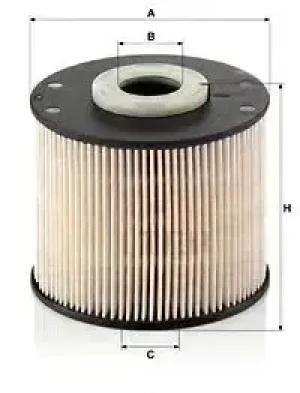 2.0 HDi, 2.0 HDI Filtr paliwa pu 927 x PEUGEOT 807 MANN-FILTER