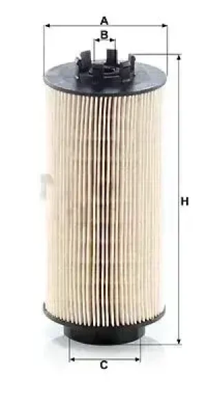 AGG 300 Filtr paliwa pu 999/2 x VAN HOOL A-Serie MANN-FILTER