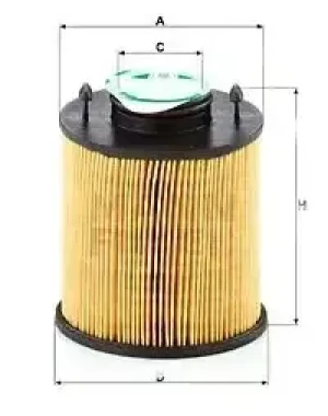 Filtr mocznikowy adblue u 620/2 y kit IVECO STRALIS I MANN-FILTER