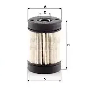 Filtr mocznikowy adblue u 630 x kit VOLVO 9900 MANN-FILTER