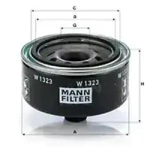 Filtr oleju VW LT 28-46 MANN-FILTER