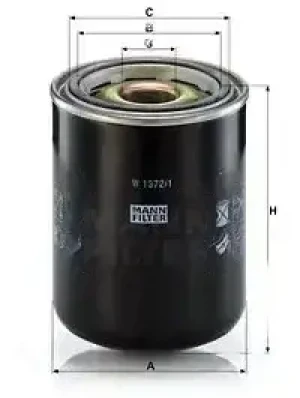 Filtr hydrauliczny skrzyni biegów MERCEDES-BENZ CAPACITY MANN-FILTER
