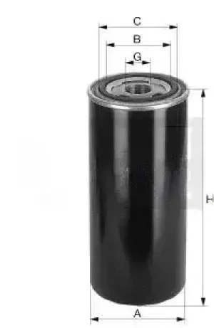 Filtr oleju MASSEY FERGUSON MF 8600 MANN-FILTER
