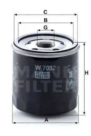 Filtr oleju z zaworem zwrotnym RENAULT GRAND SCENIC III MANN-FILTER