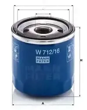 Filtr oleju ALFA ROMEO 145 MANN-FILTER