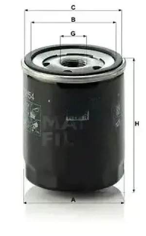 Filtr oleju z zaworem zwrotnym SKODA OCTAVIA 1 MANN-FILTER