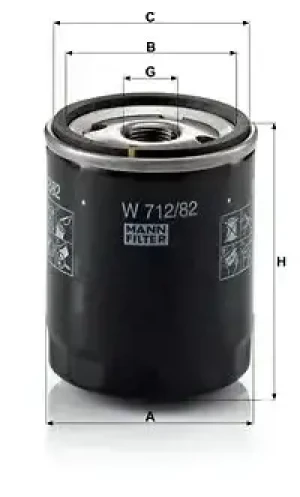 Filtr oleju FORD S-MAX I MANN-FILTER