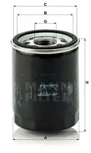 Filtr oleju JAGUAR XK II MANN-FILTER