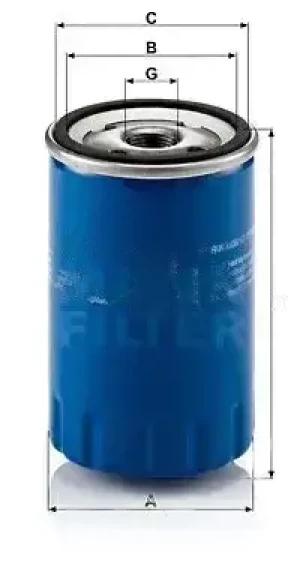 Filtr oleju CITROËN C35 MANN-FILTER