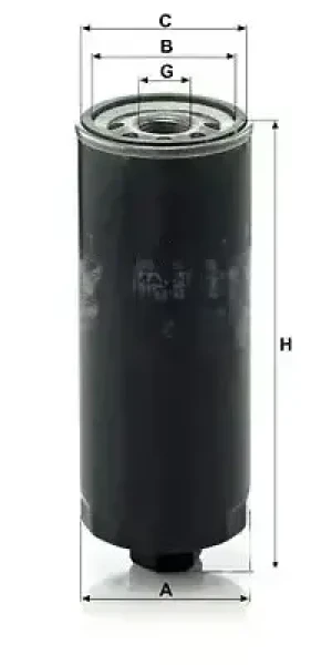 Filtr oleju AUDI A6 C4 MANN-FILTER