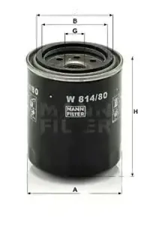 Filtr oleju z zaworem zwrotnym OPEL KADETT E Kombi (T85) MANN-FILTER