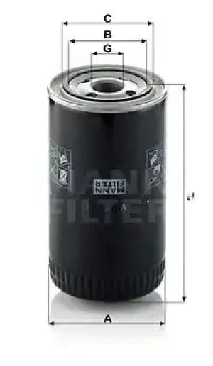 W 950/18 MANN-FILTER Filtr oleju