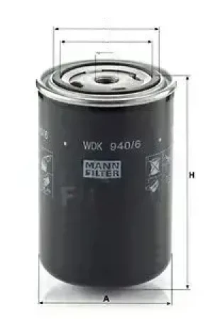 WDK 940/6 MANN-FILTER Filtr paliwa