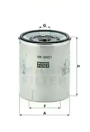 FE Filtr paliwa wk 1040/1 x VOLVO FE MANN-FILTER