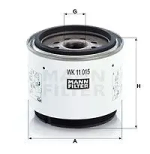 WK 11 015 x MANN-FILTER Filtr paliwa wk 11 015 x