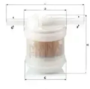 1.3, 1.1 Filtr paliwa MAZDA 121 I MANN-FILTER