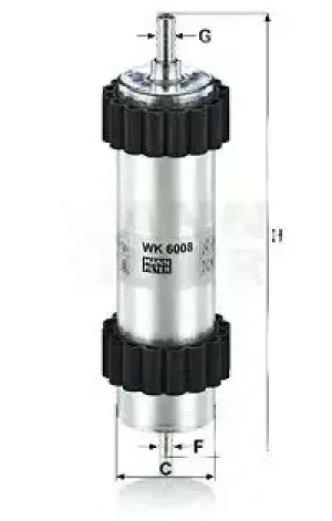 50 TDI, 2.0 TDI, 30 TDI, 40 TDI, S4 TDI, 3.0 TDI, 35 TDI Filtr paliwa AUDI A4 B9 MANN-FILTER